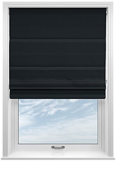 Astoria, Black Ink - Roman Blind